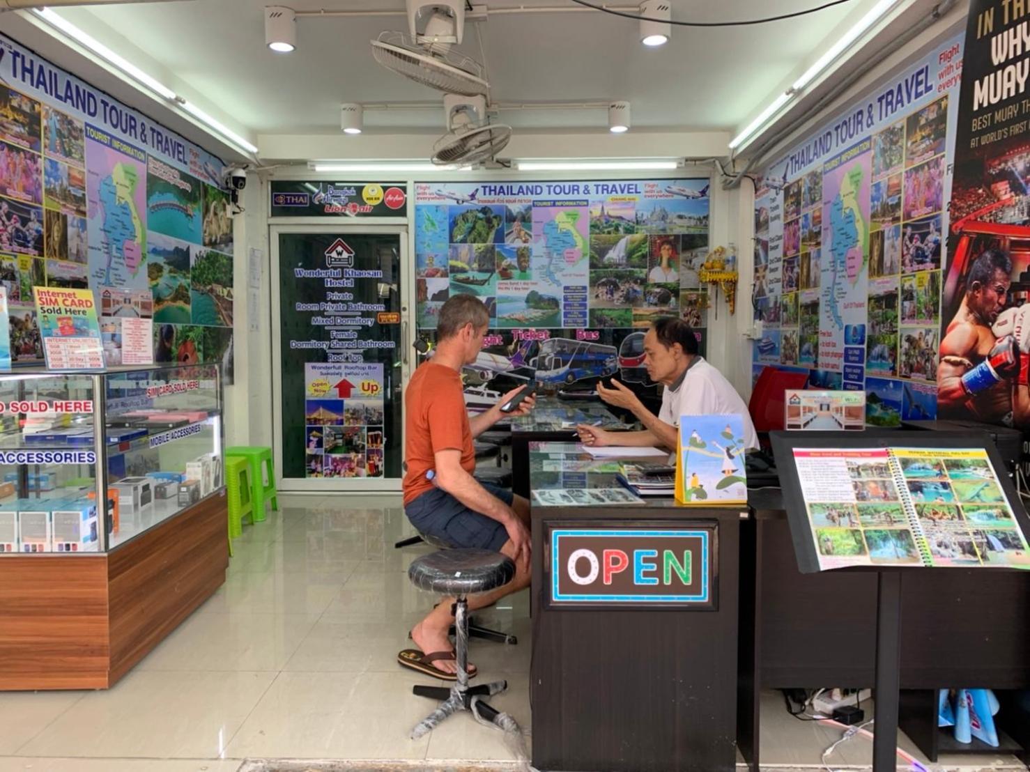 Wonderful Hostel Khaosan Bangkok Exteriör bild